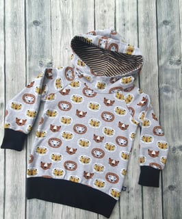 Kapuzzenpulli Raubtiere