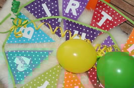 HAPPY BIRTHDAY Girlande