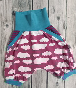 3/4 Sommerhose Wolken