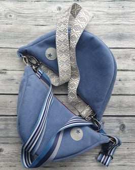 MoonBag jeansblau