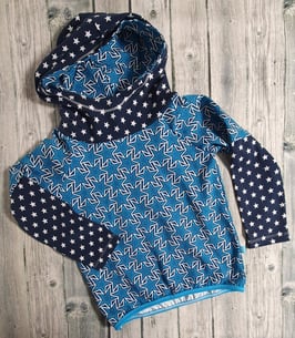 Kapuzzenshirt Sterne