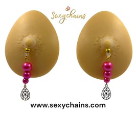 Tepel Juweel Pink Beads