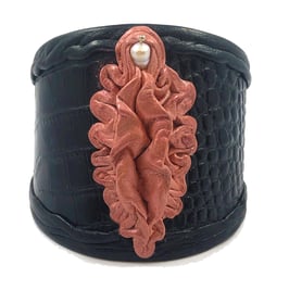 Lederen Armband Her Vagina