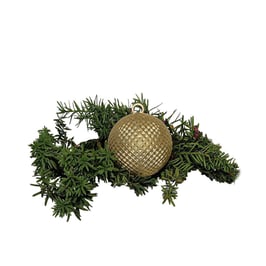 Christbaumschmuck - 1 Kugel (Groß)