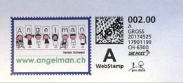 Briefmarken Angelman Verein Schweiz