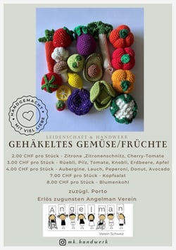 Deko Spielküche Gemüse/Früchte