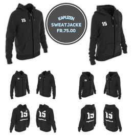 Kapuzen-Sweatjacke Angelman Verein Schweiz