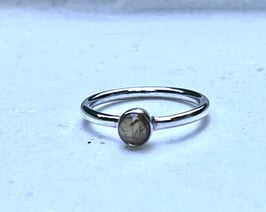 Ring Turmalin Silber