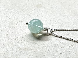 Kette Aquamarin Silber