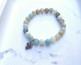 ATLANTIS Armband Amazonit Spirale