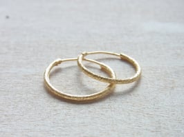 Kreolen klein in gold