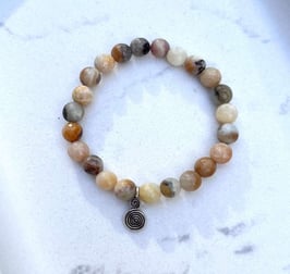 SPIRALE Armband Amazonit