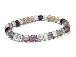 Armband ALOHA Regenbogen Fluorit