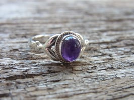 Ring DEVINE LIGHT Amethyst in Silber