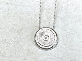 VENUS Kette Symbol Anhänger Silber