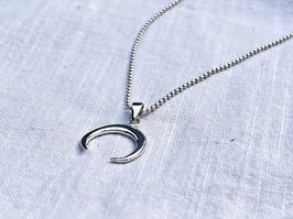 MOON Kette Mond Silber