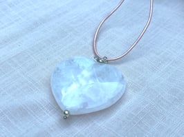 Kette Rosenquarz Herz