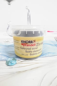 Sand für Kerzenständer