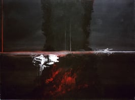 Corine Sylvia Congiu-1984-acrylique sur toile-116cm x 89cm  : 2600 €