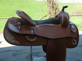 TOM WINTER SADDLE w/Silver