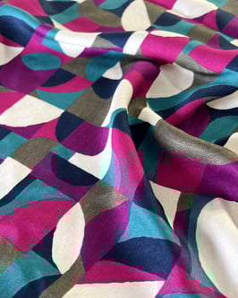 NEO POP - satin de viscose