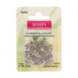 Pression n°0 à coudre - 7 mm