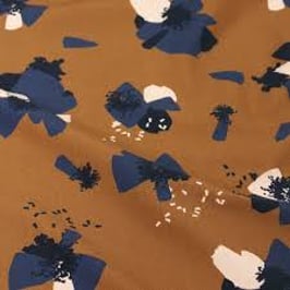 Jersey de coton - Anémona Camel