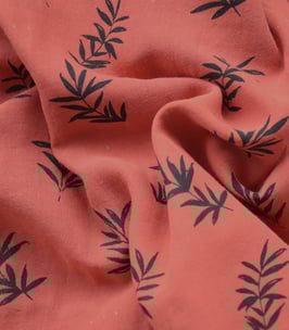 Double gaze Charmille - Noisette