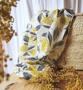 Mimosa - Batiste de coton