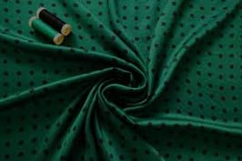 Aimée spot - Rayonne organique - Vert bouteille