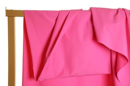 Popeline de coton bio - Rose