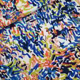 Paint fun - French Terry - Beige tofu