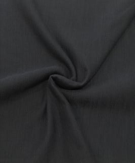 Coton épais noir texturé