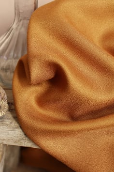 Crêpe de viscose - Ochre