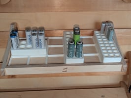 Gridfinity 6x3 Halter