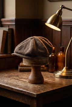 Diefenthal 1920 NEWSBOY CAP+ Square Field