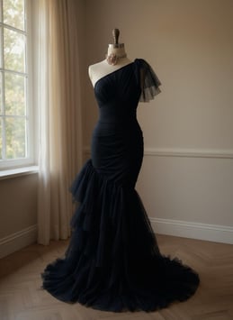 Red Carpet Dress - Schwarz