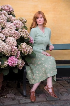 Emmy Design Scandi Sommer Cardi - Jade (Retro)