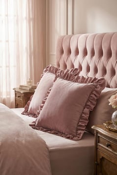 Boudoir Zierkissen - Rosa Velvet