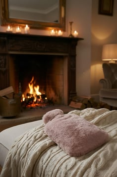 Wärmeflasche - Rosa