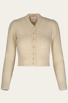 Emmy Design Scandi Sommer Cardi - Ivory (Retro)