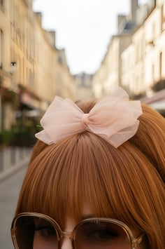 Haarmasche - Rosa (1960s Stil)