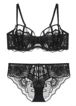 Boudoir Lingerie BH - Schwarz Spitze