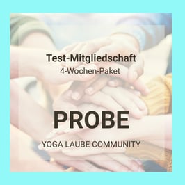 TEST-MITGLIEDSCHAFT (4-WÖCHIG)