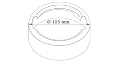 Kit Fuel sender Blind + Cerbero Ø85mm