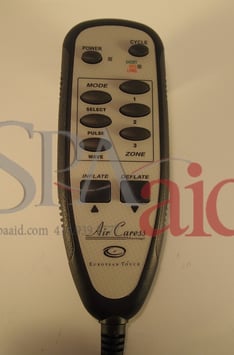 Air massage remote - Part # 110801