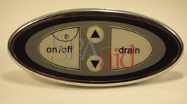 Four function jet, drain, up and down button - Part # 110501