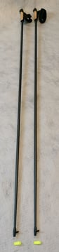 1 Paar CrossSkatingStöcke 100% Carbon, ohne Dämpfungspads