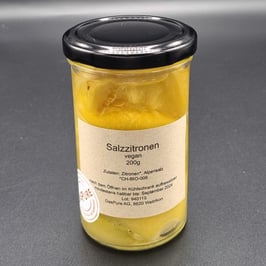 Bio Salzzitronen vegan