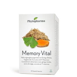Phytopharma Memory Vital Kaps., 90 Stk.,    1040825